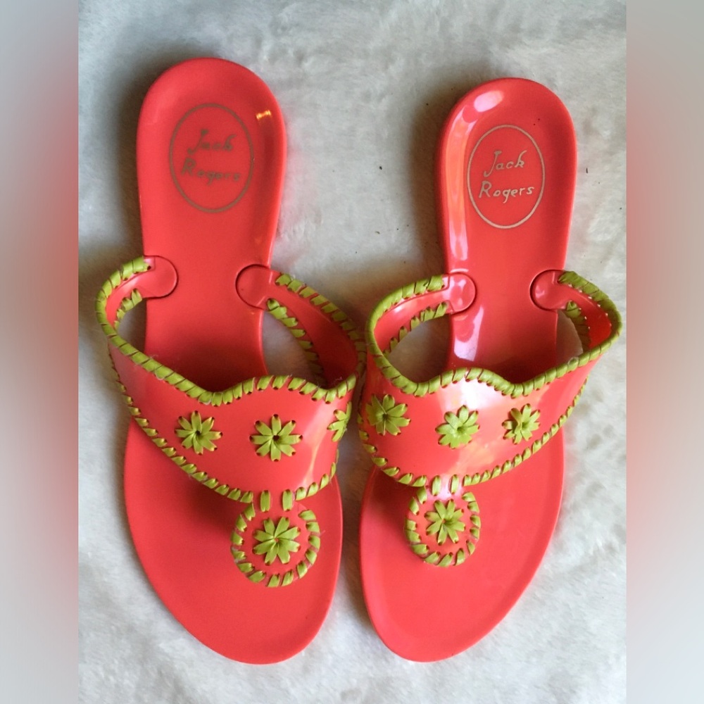 Jack Roger’s slip on thong sandals size 9..